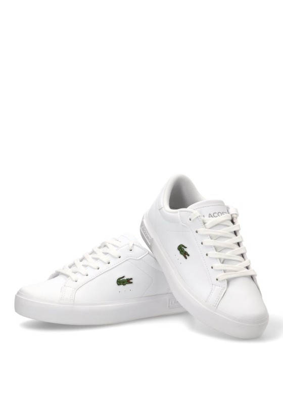 Deportivo blanco sintético de mujer LACOSTE 51SUJ0003