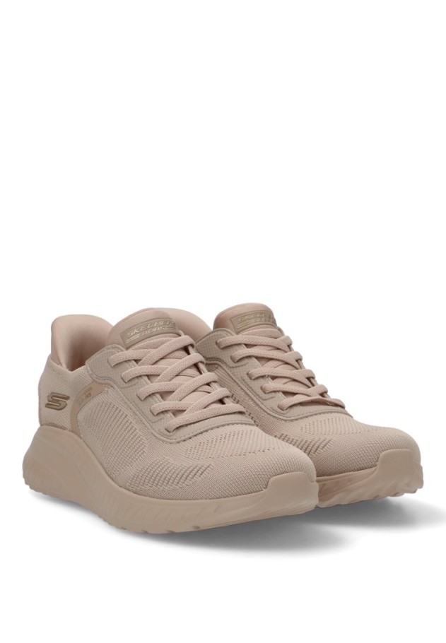 Deportivo slip-ins de mujer SKECHERS 117497 en color natural con plantilla Memory Foam