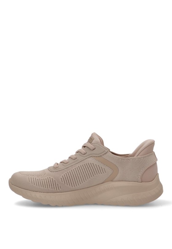Deportivo slip-ins de mujer SKECHERS 117497 en color natural con plantilla Memory Foam