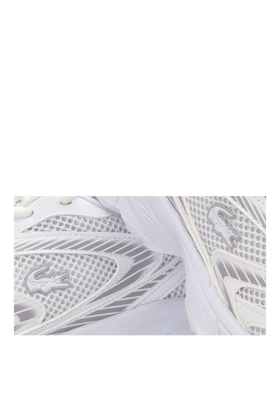 Deportivo blanco sintético con suela plana para mujer LACOSTE 51SUJ0012