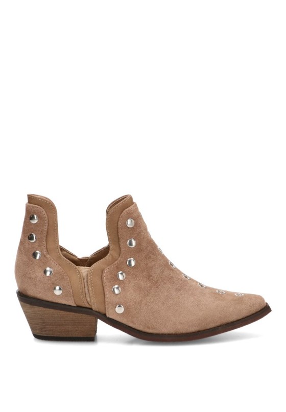 Botín con tachas de mujer Luna Collection S-5514