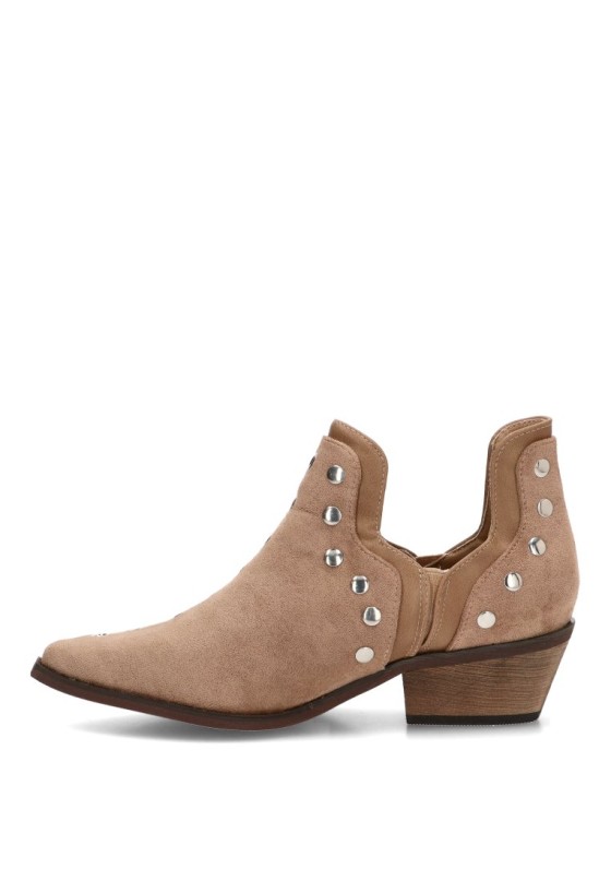 Botín con tachas de mujer Luna Collection S-5514