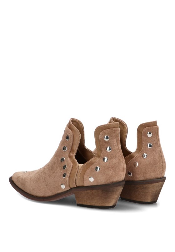 Botín con tachas de mujer Luna Collection S-5514