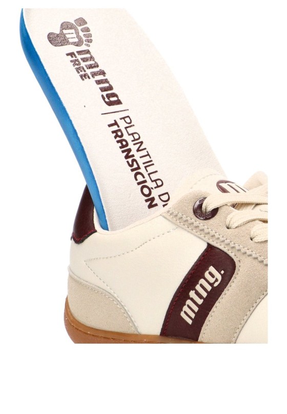 Deportivo barefoot MUSTANG 60902 beige para mujer
