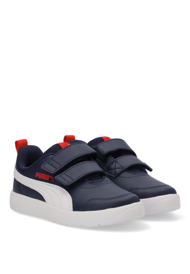 Deportivo para niño PUMA 397642 marino con cierre de velcro