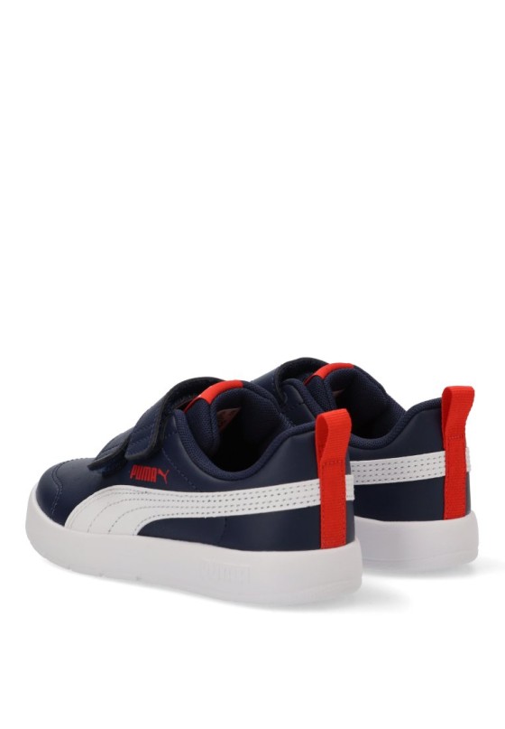 Deportivo para niño PUMA 397642 marino con cierre de velcro