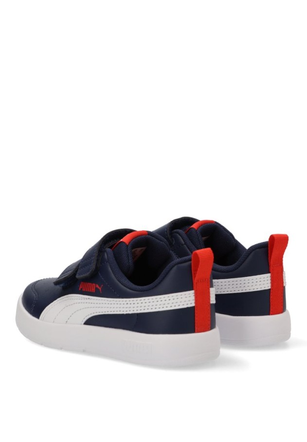 Deportivo para niño PUMA 397642 marino con cierre de velcro