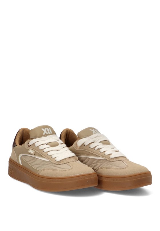 Deportivo beige de mujer XTI 146278