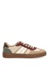 Deportivo casual de mujer MUSTANG 60860 en beige sintético con suela plana