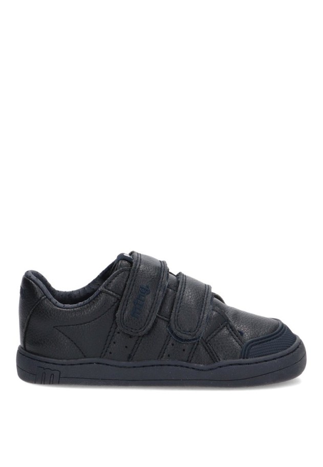 Deportivo de niño Mustang Kids 49038 marino sintetico suela plana