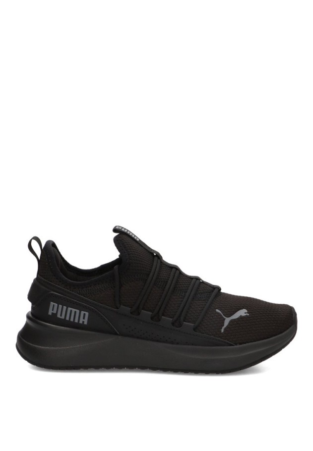 Deportivo casual PUMA modelo 313502 para hombre en negro con suela plana
