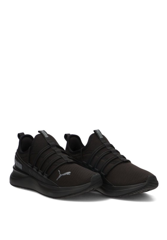 Deportivo casual PUMA modelo 313502 para hombre en negro con suela plana