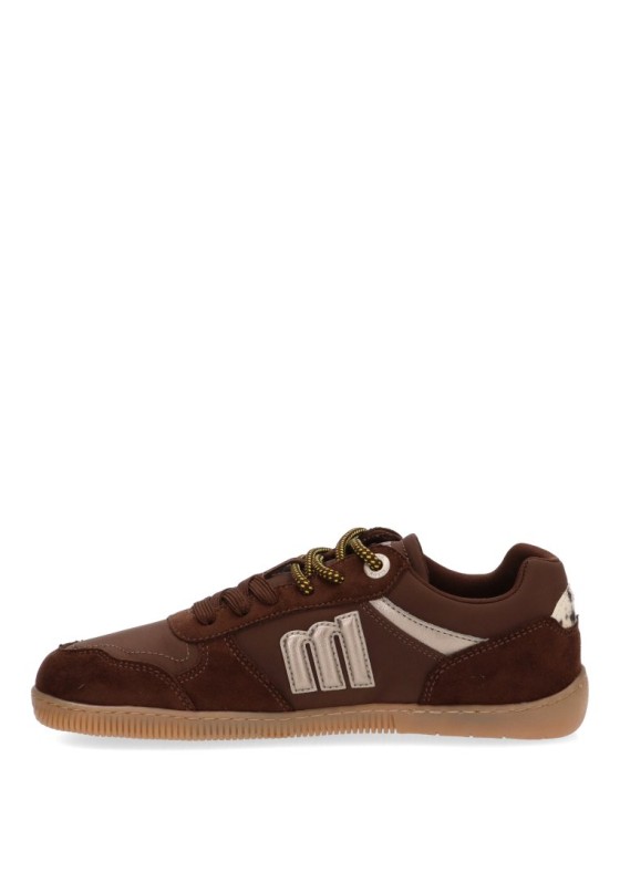 Deportivo de mujer MUSTANG 60840 con estilo barefoot en color café
