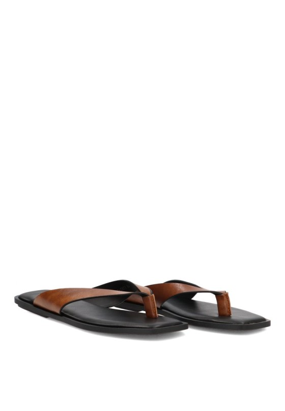Sandalia camel de mujer BUONAROTTI HG-5803