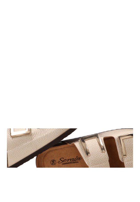 Sandalia oro rosa de mujer SORAIA FX-3A030