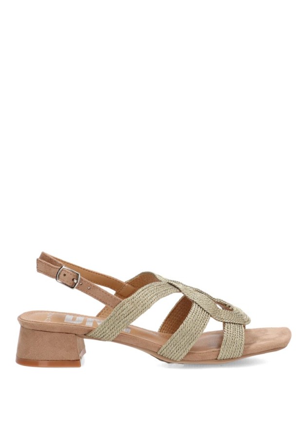 Sandalia con tacón medio de mujer DANGELA DXF30712