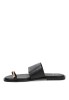 Sandalia negra de mujer Luna Collection HG-5685