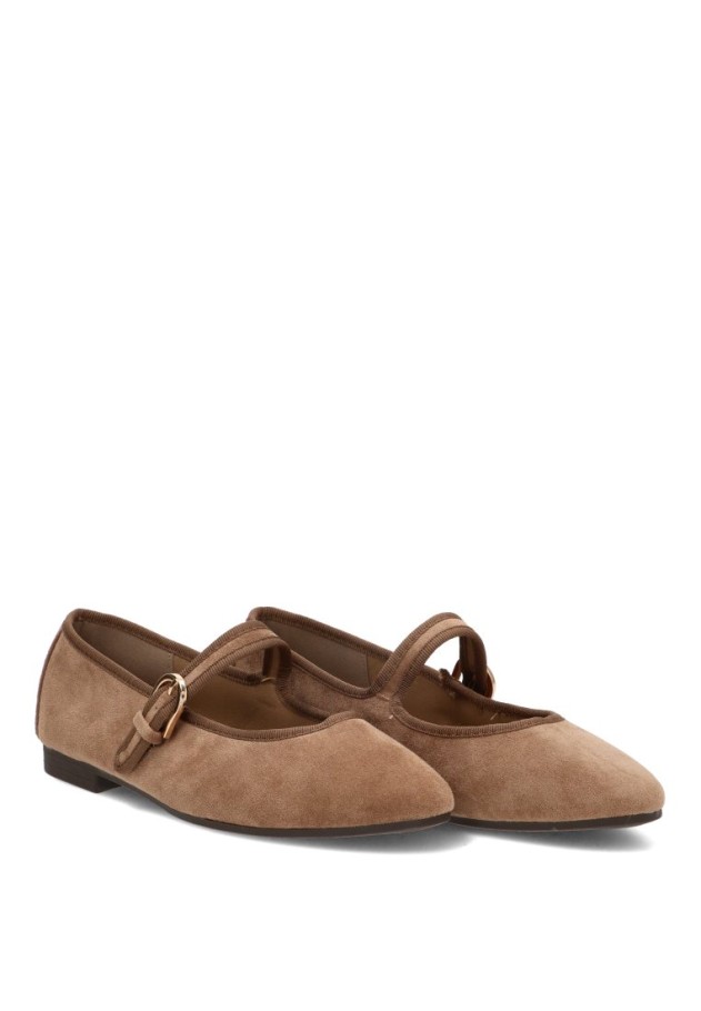 Bailarina beige de mujer Luna Collection YS-6145