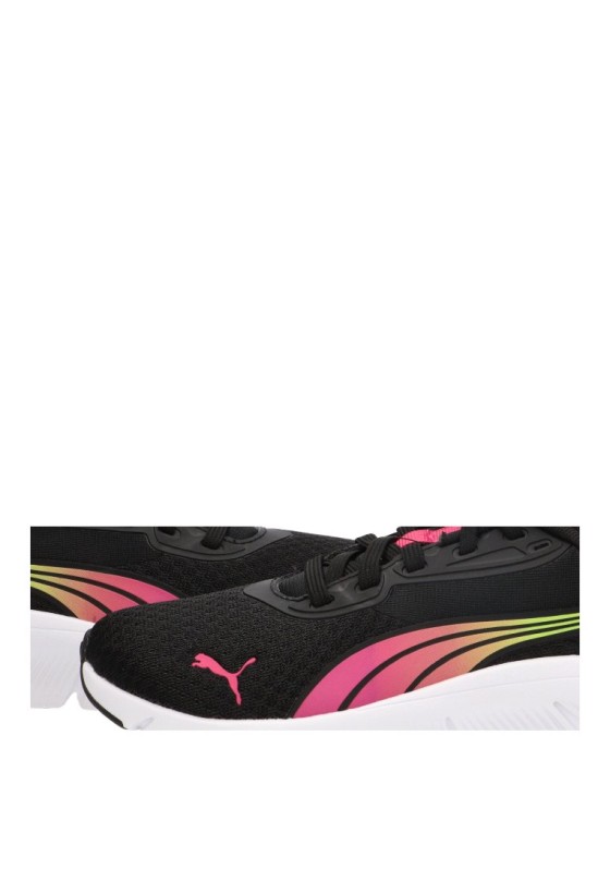 Deportivo negro con suela plana de niña PUMA 313847
