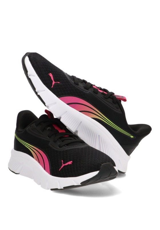 Deportivo negro con suela plana de niña PUMA 313847