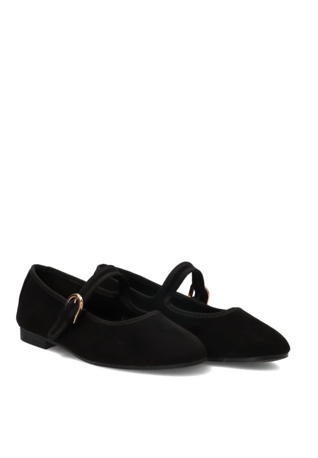 Bailarina negra de mujer Luna Collection YS-6145