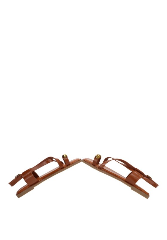 Sandalia plana camel de mujer SORAIA GZ-1U42