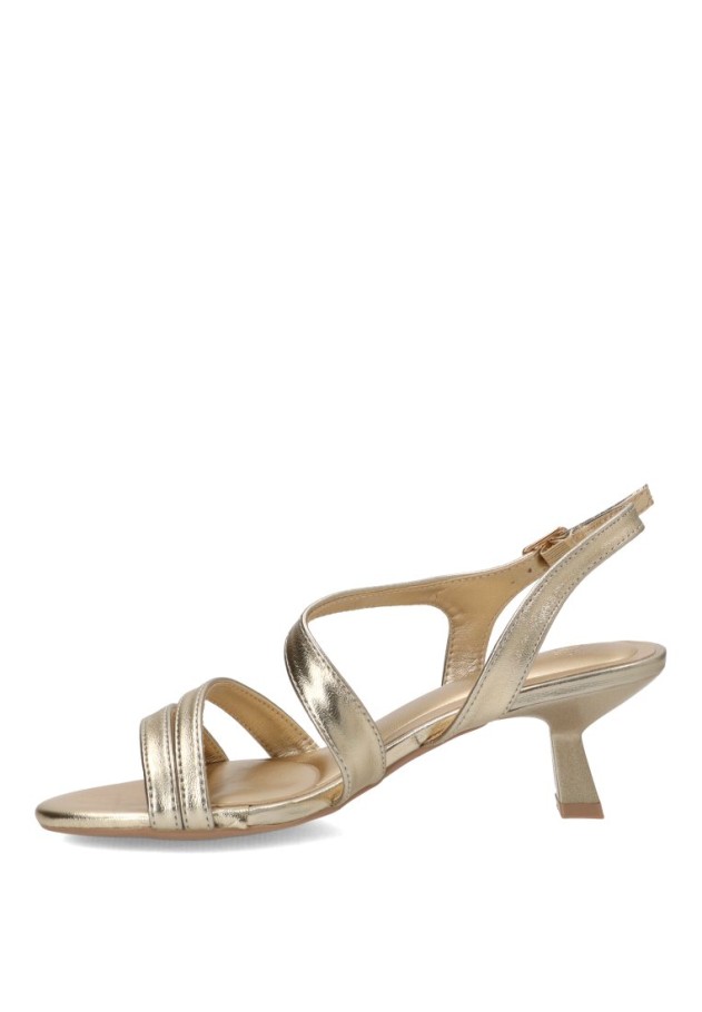 Sandalia con tacón medio de mujer BUONAROTTI DB-5642