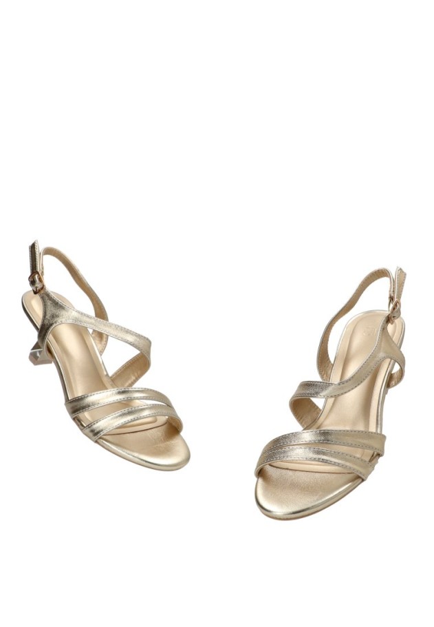 Sandalia con tacón medio de mujer BUONAROTTI DB-5642