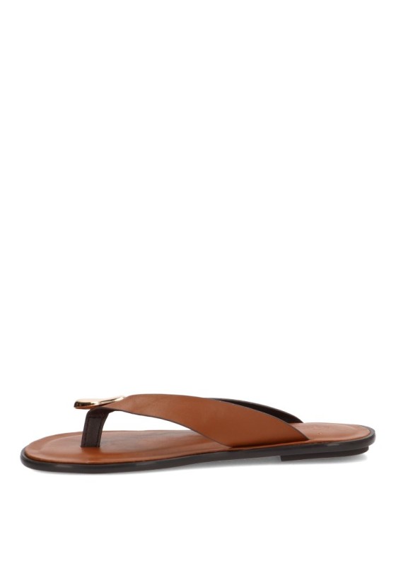 Sandalia camel de mujer SORAIA XZY-2A006