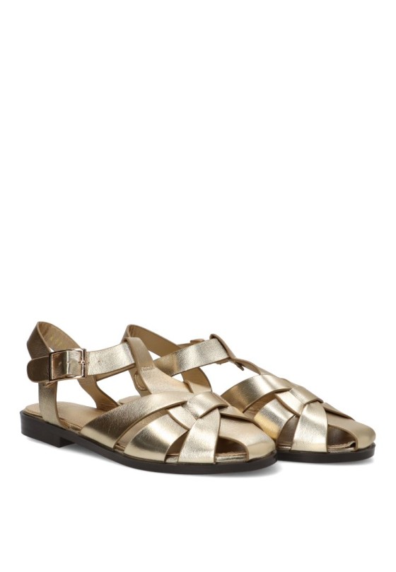 Sandalia con suela plana de mujer BUONAROTTI X-5731