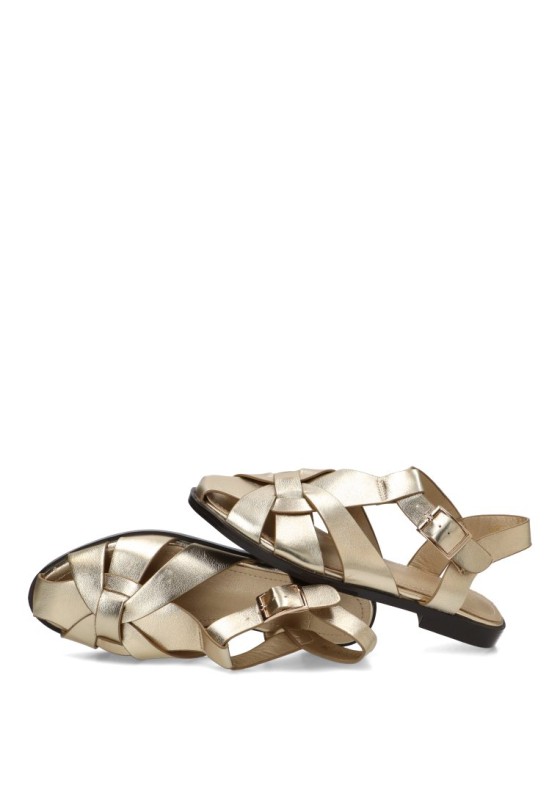 Sandalia con suela plana de mujer BUONAROTTI X-5731