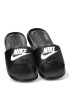 Chanclas de playa negras con suela plana para mujer NIKE CN9677