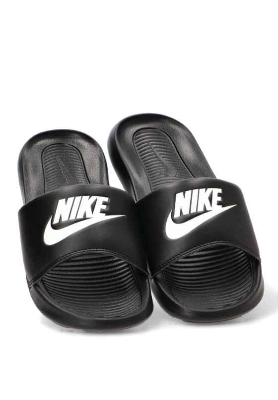 Chanclas de playa negras con suela plana para mujer NIKE CN9677
