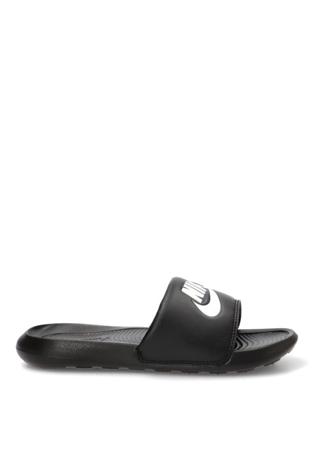 Chanclas de playa negras con suela plana para mujer NIKE CN9677