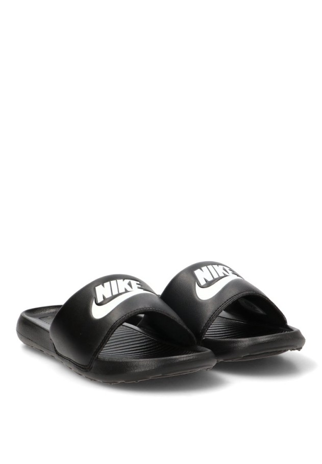 Chanclas de playa negras con suela plana para mujer NIKE CN9677