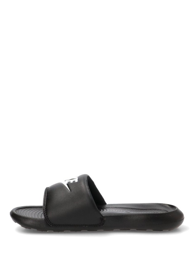 Chanclas de playa negras con suela plana para mujer NIKE CN9677