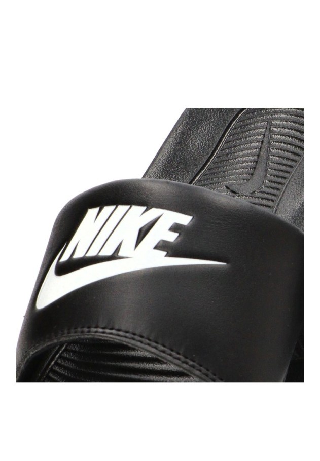 Chanclas de playa negras con suela plana para mujer NIKE CN9677