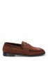 Mocasín chocolate de mujer CEREZA P146