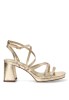 Sandalia oro de mujer BUONAROTTI BL5725