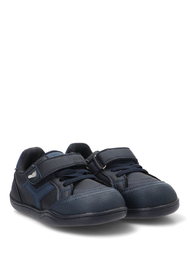 Deportivo azul para niño ETIKA 52460N con velcro y suela plana