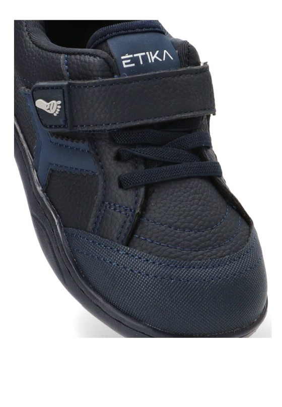 Deportivo azul para niño ETIKA 52460N con velcro y suela plana