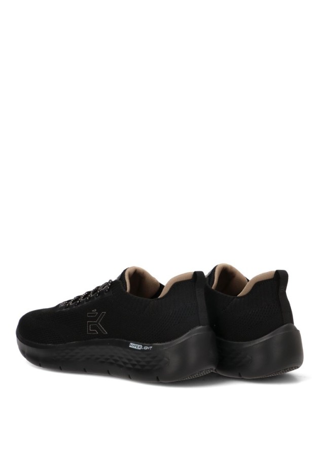 Deportivo casual ETIKA 82066 negro con suela plana para hombre