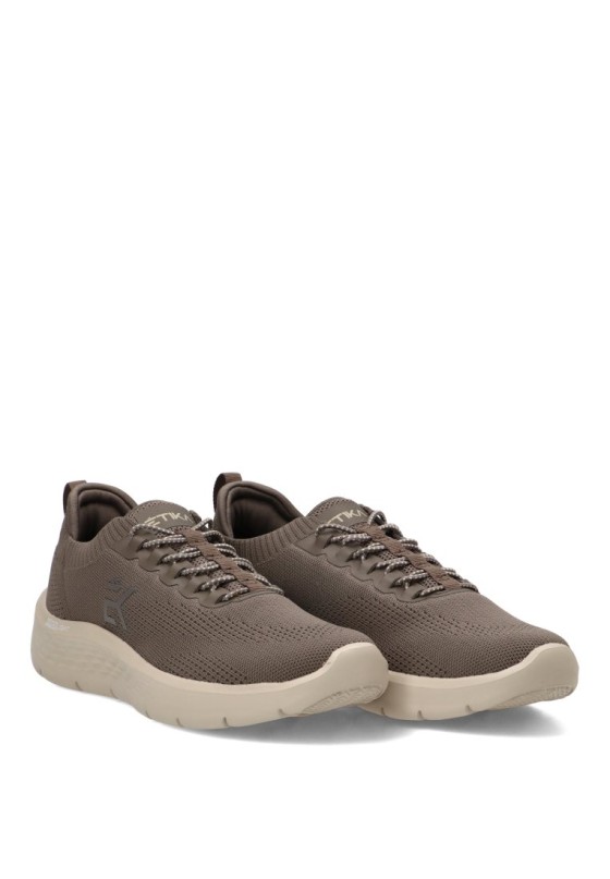 Deportivo textil taupe ETIKA 82066 para hombre