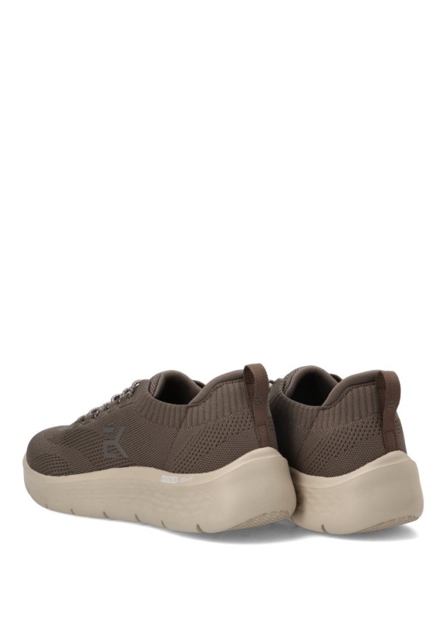 Deportivo textil taupe ETIKA 82066 para hombre