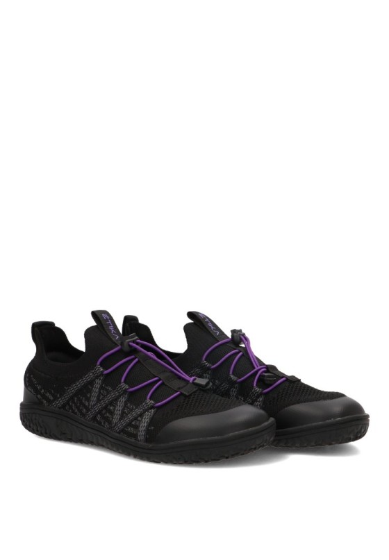Deportivo respetuoso ETIKA 50235 para mujer en negro