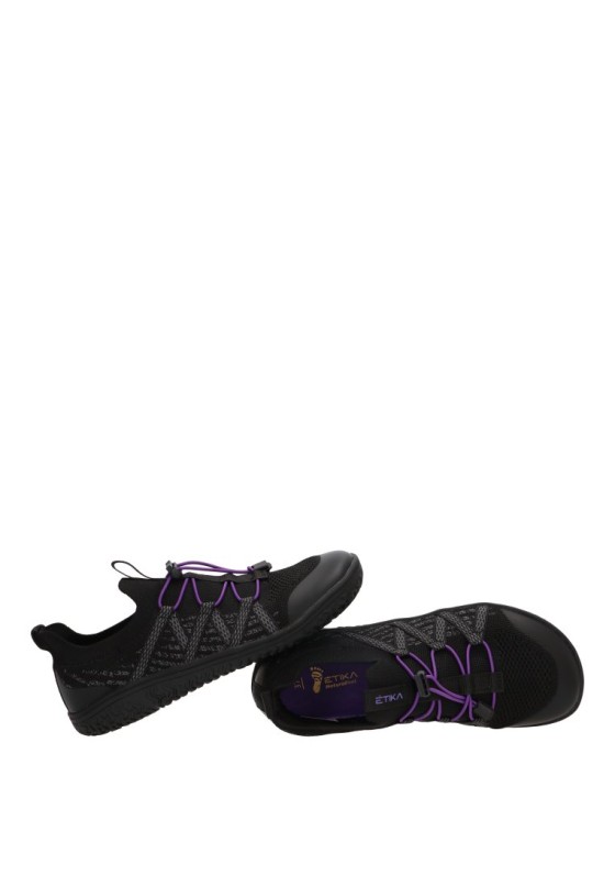 Deportivo respetuoso ETIKA 50235 para mujer en negro
