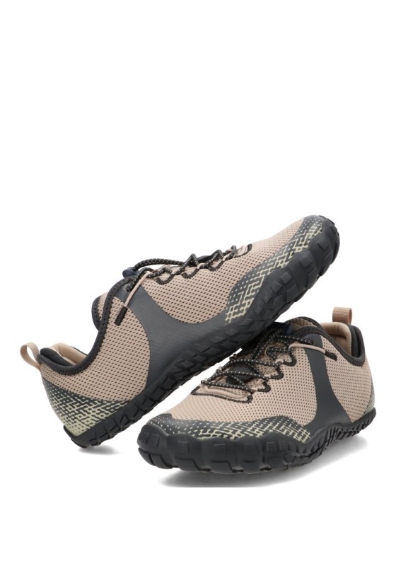 Deportivo ETIKA 82055 beige con estilo barefoot para hombre