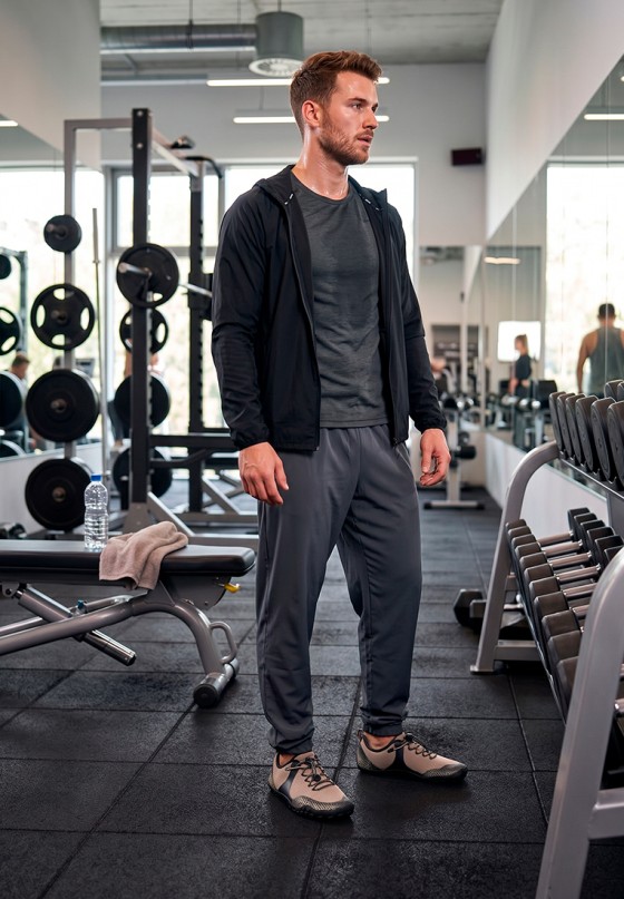 Deportivo ETIKA 82055 beige con estilo barefoot para hombre