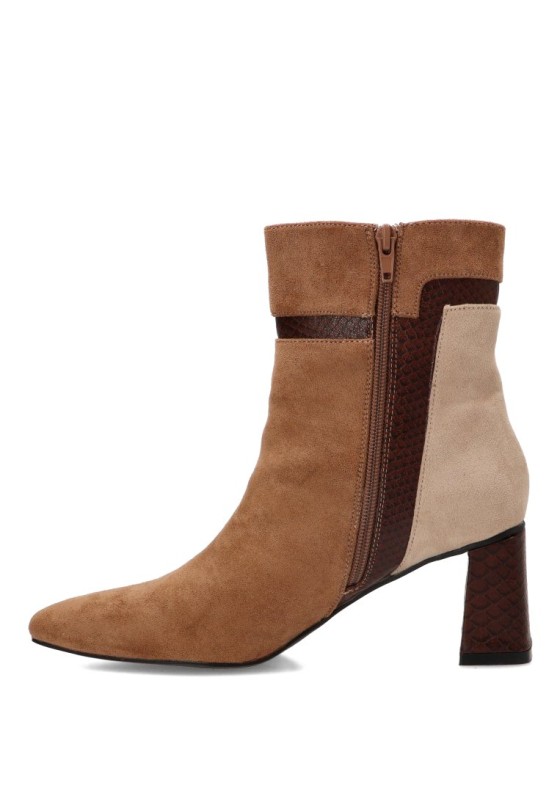 Botín camel de mujer Luna Collection A-5435