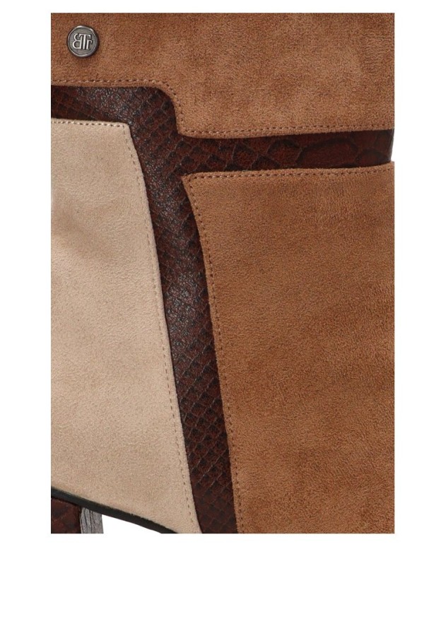 Botín camel de mujer Luna Collection A-5435